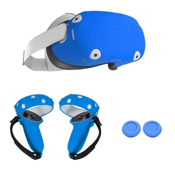 10 Capuchons En Silicone Noir Pour Manettes Oculus Quest 1, Quest 2, Rift S – Antidérapants, Protection Contre La Transpiration Et La Poussière - 6