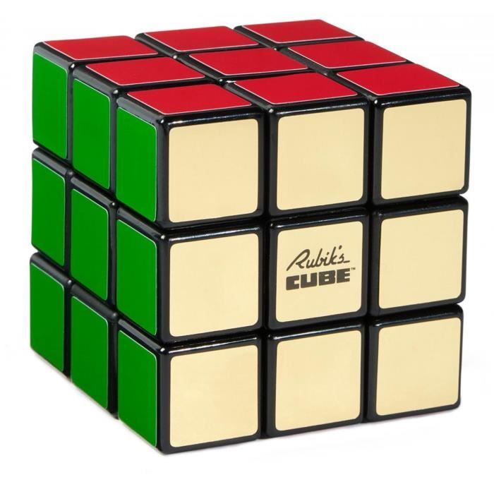 rubik's cube 3x3 - édition spéciale 50 ans - spinmaster - jeu de société - mixte - enfant