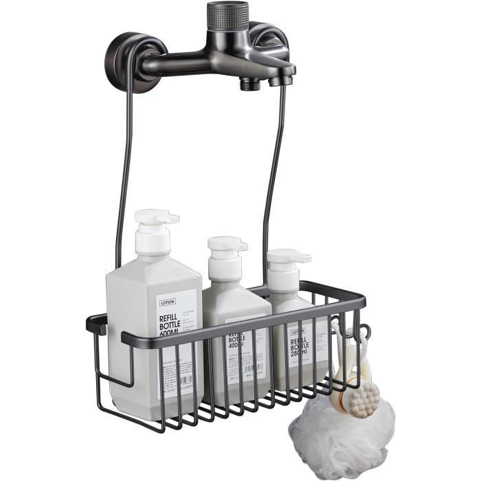 Kindrino Serviteur De Douche A Suspendre En Aluminium Étagère De Douche, Panier De Douche Sans Kindrino Serviteur De Douche A Suspendre En Aluminium Étagère De Douche, Panier De Douche Sans
