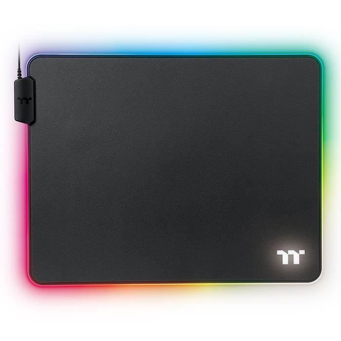 Tapis de Souris Thermaltake GMP-LVT-RGBHMS-01 – RGB, 370 x 290 mm, Antidérapant - vue 10