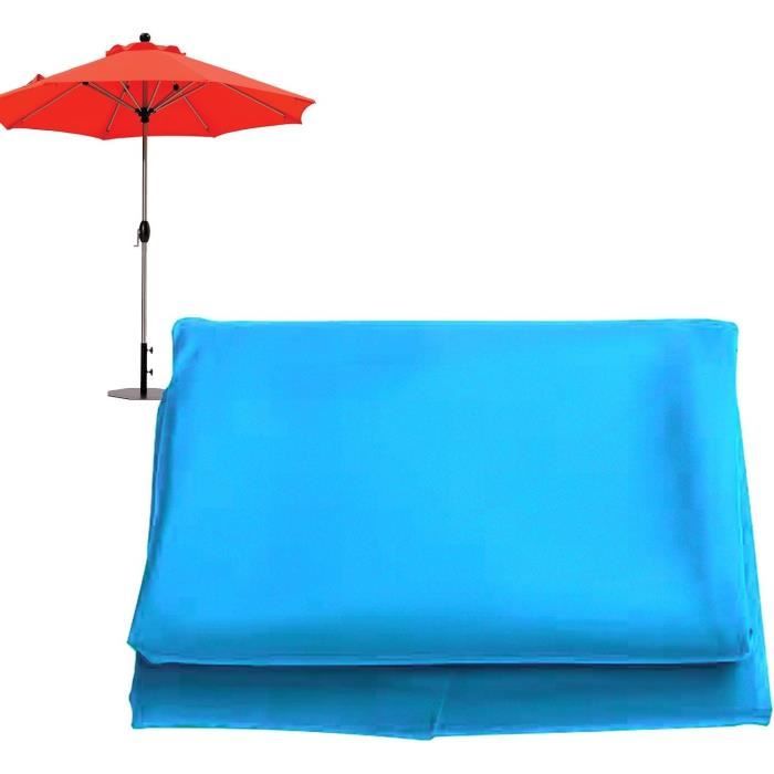 Housse De Rechange QIQVIV Pour Parasol Jardin 3m - Toile Khaki 6 Baleines, Protection UV50+ Imperméable