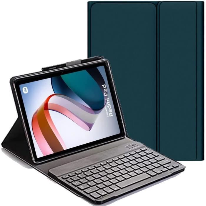 Étui Clavier Magnétique Pour Redmi Pad 2 2025 - Rétroéclairage 7 Couleurs, Détachable, Protection Complète