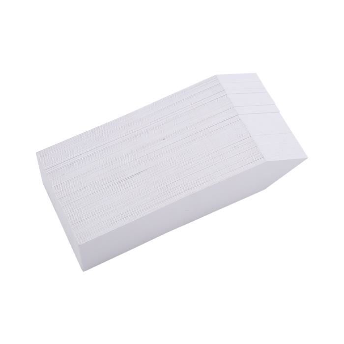 Lot De 30 étiquettes De Jardin En Plastique – 36 X 15 Cm, Blanc – Pour Identification Des Plantes, Décorations, Marquage DIY