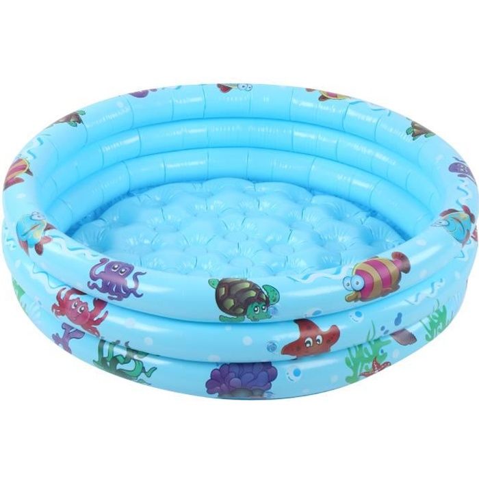 VGEBY Piscine pour bébé Piscine extérieure intérieure de bébé de piscine gonflable ronde de jeu