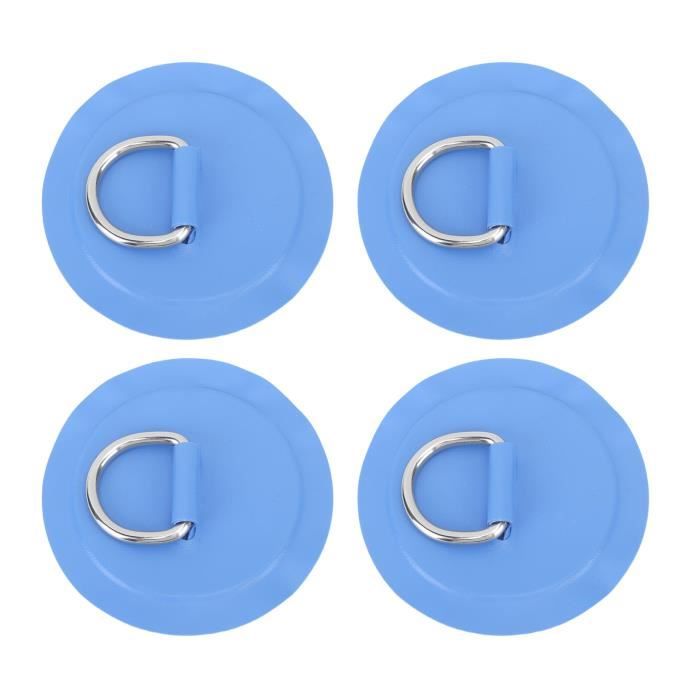 PATIKIL D-Anneau Correctif, 6 Pcs INOX Acier D-Anneau PVC