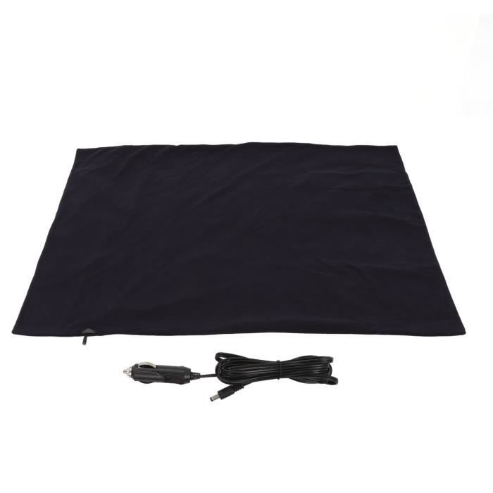 Couverture chauffante de voiture avec 3 niveaux de chauffage, arrêt automatique de 4 heures, couverture électrique