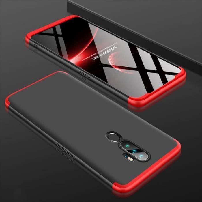 Xinyunew Cover Con Cordino Per OPPO A9 2020/A11 + Vetro Temperato - Tracolla Regolabile Stile Collana - 3