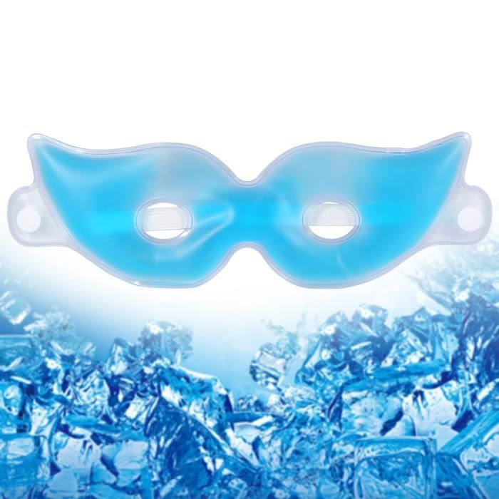 Masque de sommeil lunette de glace masque yeux pour anti cerne soulage fatigue