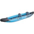 Kayak gonflable Roatan 2 personnes - Zray - Bleu - Adulte - PVC laminé - Design moderne - Pack complet-1