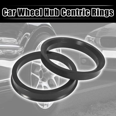 4 Bagues De Centrage X AUTOHAUX En Alliage Alu - 71,5mm Vers 66,6mm - Anti-Vibration Pour Jantes Auto