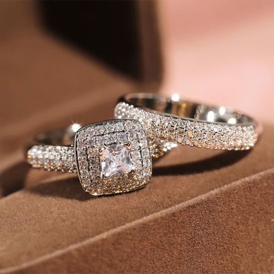 Ensemble bague fiancaille online
