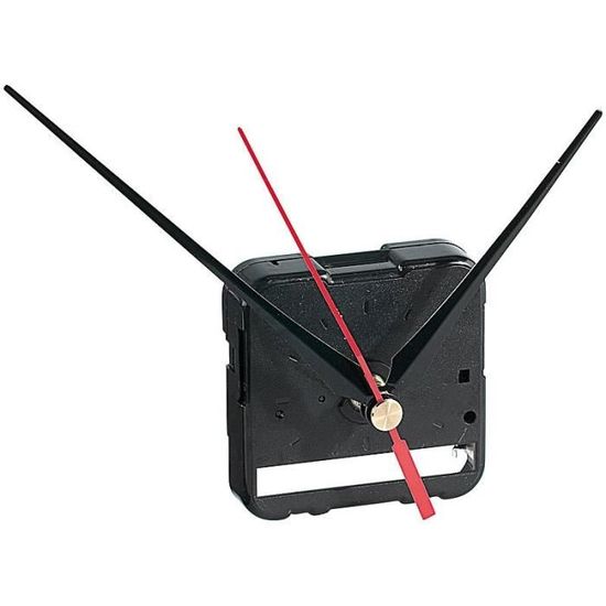 Mécanisme Horloge Murale Silencieux à Pile - Kit Complet Avec Aiguilles - Pour Réparation Ou Création DIY D'horloge (précision élevée)