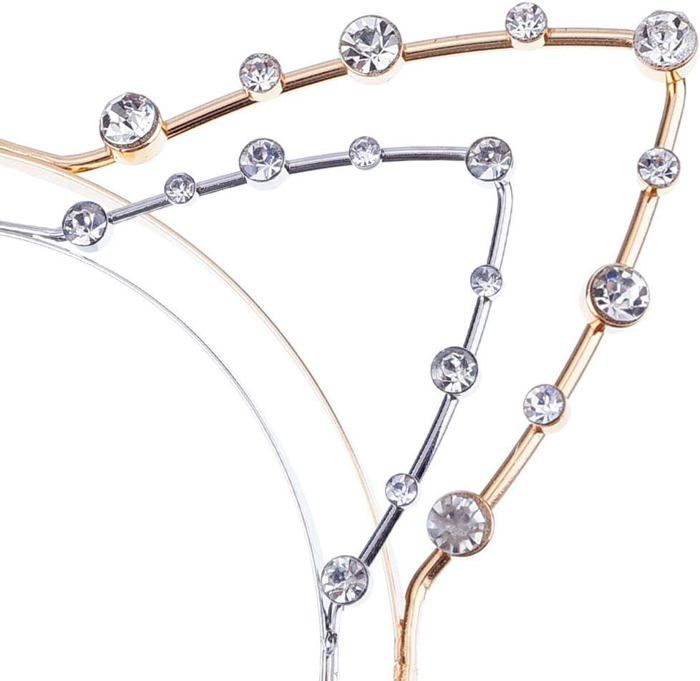 Eterspr 6 Pcs Bandeau Souris Oreilles - Accessoires Déguisement Fête (6 Couleurs)