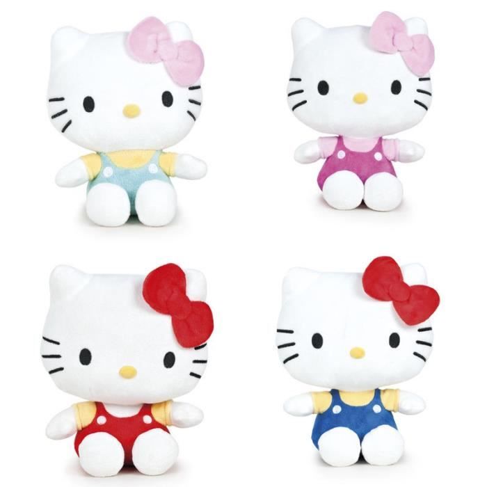 Sanrio hello kitty assortiment peluche jouet 24cm 83320 83320 Cdiscount Jeux Jouets