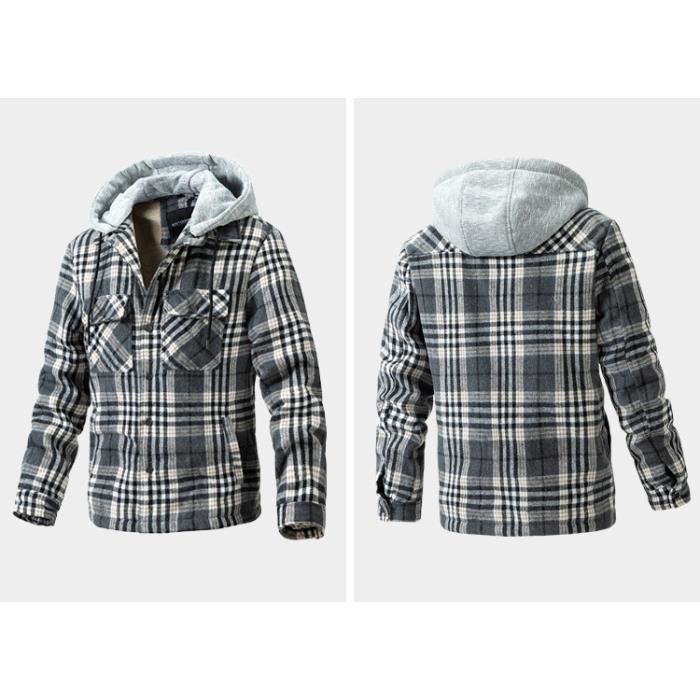 Marmot Manteau-chemise en flanelle épaisse doublée sherpa Ridgefield