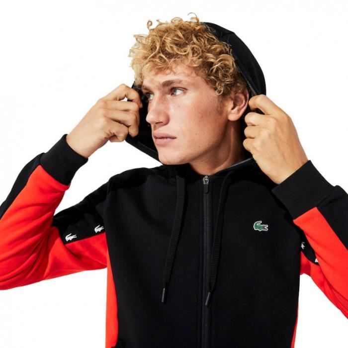 Sweat noir hotsell lacoste