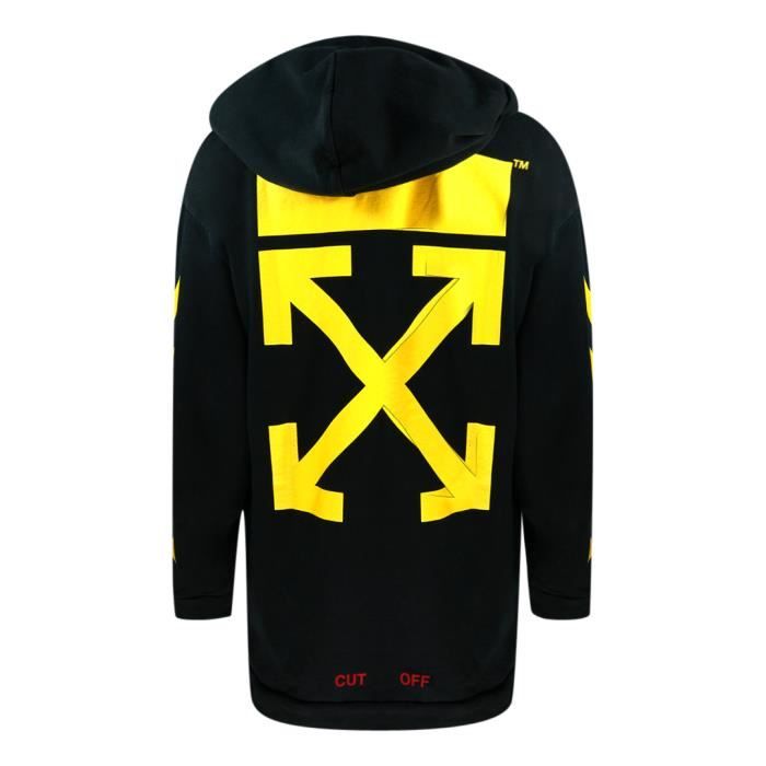 Off White Hoodie Noir Cdiscount Pret a Porter