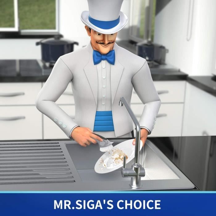 MR.SIGA Chiffons en Microfibre pour Le Nettoyage Domestique et Les Voitures, Lot de 12 - Auto