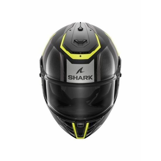 SHARK Casque moto intégral Spartan 1.2 + Cagoule - Noir mat sur