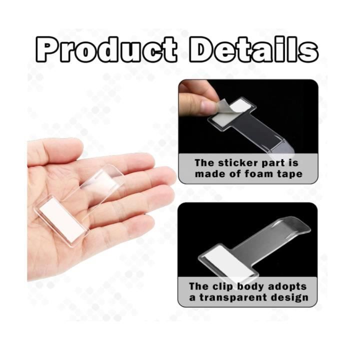 Support de Ticket de Stationnement pour Voiture, Clip de Fixation pour Pare- Brise Support de Ticket de Stationnement pour Voiture, Clip de Fixation pour Pare- Brise