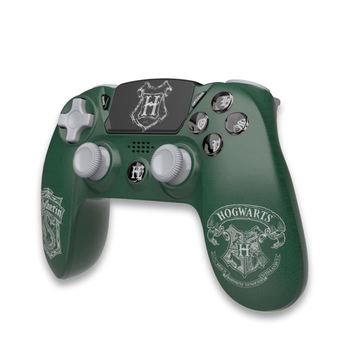 Manette PS4 Bluetooth Harry Potter Serpentard Verte Lumineuse 3.5 JACK +  Casque PRO-H3 210 PS4-PS5 Pour PLAYSTATION - Cdiscount Informatique