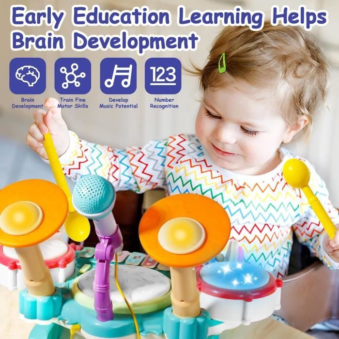 Generic Ensemble D'instruments de Musique en Bois Montessori, Xylophone en Bois de Hêtre Naturel, Maracas, Carillon à Vent pour Enfants, Jouet D'éducation Précoce Generic Ensemble D'instruments de Musique en Bois Montessori, Xylophone en Bois de Hêtre Naturel, Maracas, Carillon à Vent pour Enfants, Jouet D'éducation Précoce