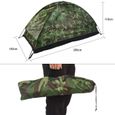 Tente imperméable extérieure d'une personne de protection UV de camouflage pour la randonnée de camping-3