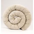 Le coussin servir de tour de lit confortable,de coussin long pour ceux qui dorment sur le côté - 160 cm -peluche beige-3