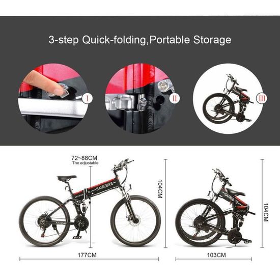 Samebike lo26 cdiscount top