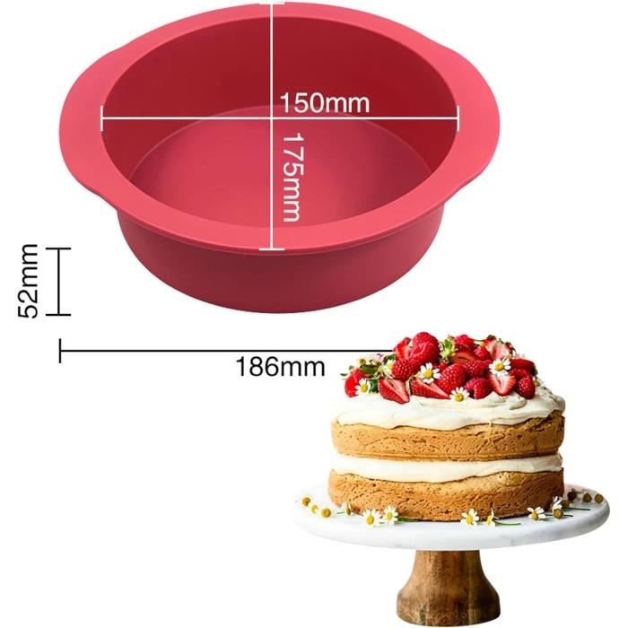 Moule à gâteau rond 10,2cm de hauteur - Différentes tailles
