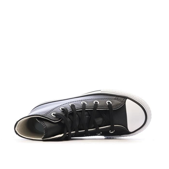 Basket CONVERSE 130899 Fille Lacets Noir Noir Cdiscount Chaussures