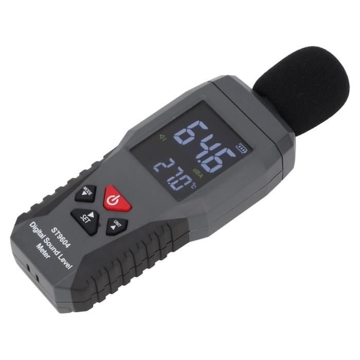 Sonomètre Professionnel Steinberg SBS-SM-130C | Mesure Bruit 30-130 DB ±1.4 DB | USB Et Logiciel Inclus | Norme IEC 61672