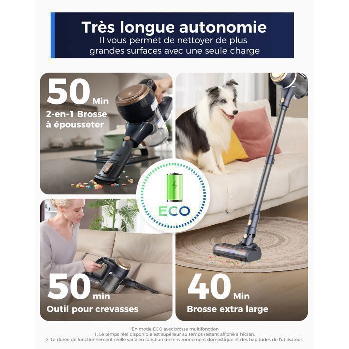 Balai Sans Fil Aspirateur Balai Proscenic P11 P11 Lite Aspirateur