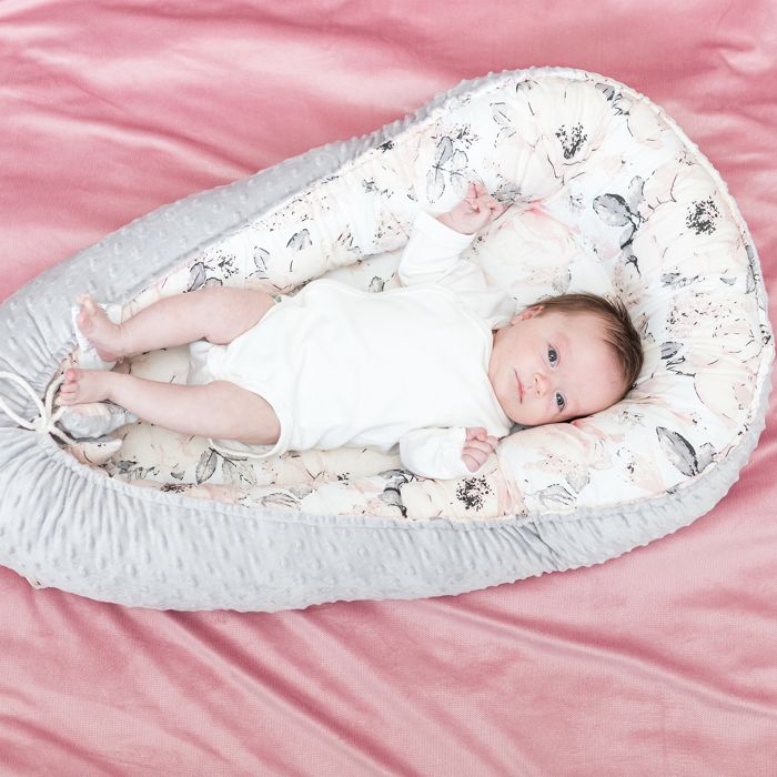 Réducteur Lit Bébé 90x50 cm Matelas Cocoon Cale Bebe pour Lit