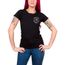Justin Bieber Officiel T Shirt Colour Fade Purpose Femme Nouveau Noir Skinny Fit