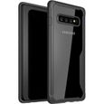 Coque de protection téléphone - Samsung - Galaxy S10 - Bumper Hybride Rigide Antichoc - Noir-0