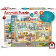 Puzzle - SCHMIDT SPIELE - A l'hôpital pédiatrique - Avec stéthoscope - 40 pièces-0
