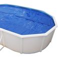 Bâche isotherme pour piscine hors sol TOI - 640 x 366 cm - Bleu-0