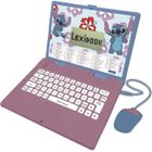 LEXIBOOK - Ordinateur éducatif bilingue Stitch - 124 activités (Français/Anglais) - Dès 4 ans