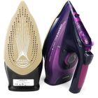 TEMPSA Fer à Vapeur Repasser 2400W Sans fil 5 Vitesse Réglable Anti-goutte Anti-calcaire EU Plug Violet
