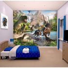 WORLDS APART Papier peint photo - Walltastic - Dinosaur Land - Fresque Murale - 2,45 x 3,00 m - Mixte