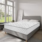 YIDATONG Matelas 140x190 cm-mémoire de forme, Ép 25 cm, 7 zones de confort, indépendance du couchage, orthopédique