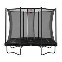 BERG - Ultim Favorit trampoline Regular 280 cm black+ Safety Net Comfort