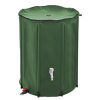 Récupérateur d'eau pliable 500L - Linxor - Vert