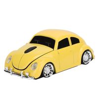 VINGVO souris créative Creative Beetle en forme de voiture souris sans fil 2.4G 1200DPI souris ergonomique pour Windows / MAC OS