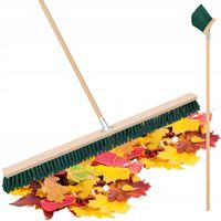 Brosse en paille de riz avec manche en bois Brosse en paille de riz avec manche en bois