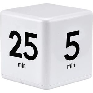 MINUTEUR - SABLIER Minuteur De Cuisine En De Cube - Gestion Temps - Fonction Gravité - Pour La Gestion Temps Et Le Compte À Rebours - 2554515