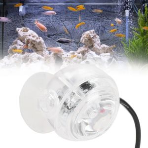 ÉCLAIRAGE Lampe d'aquarium éclairage en plastique étanche submersible LED 100-240V(Bleu EU Plug)-YIN