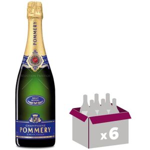 CHAMPAGNE Champagne Pommery - Lot de 6