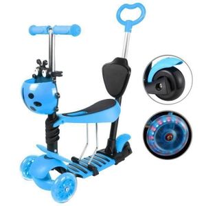 Bluey - trottinette 3 roues switch it multi-personnages, jeux exterieurs  et sports